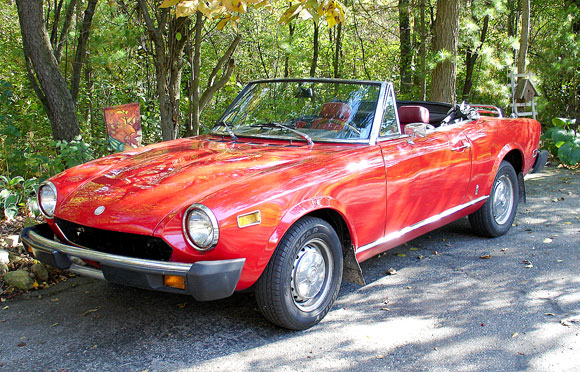 Fiat 124 Sport Spider: 6 фото