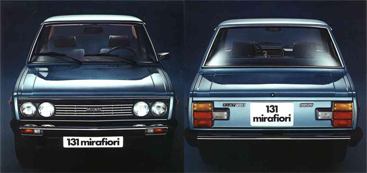 Fiat 131: 11 фото