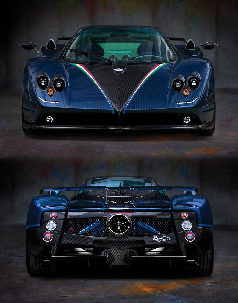 Pagani Zonda Tricolore: 11 фото