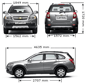 Chevrolet Captiva: 7 фото