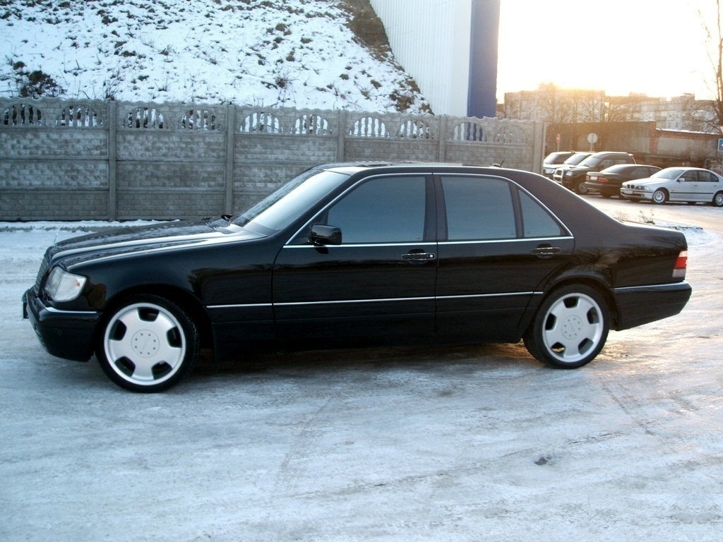 Mercedes S-class W140: 6 фото